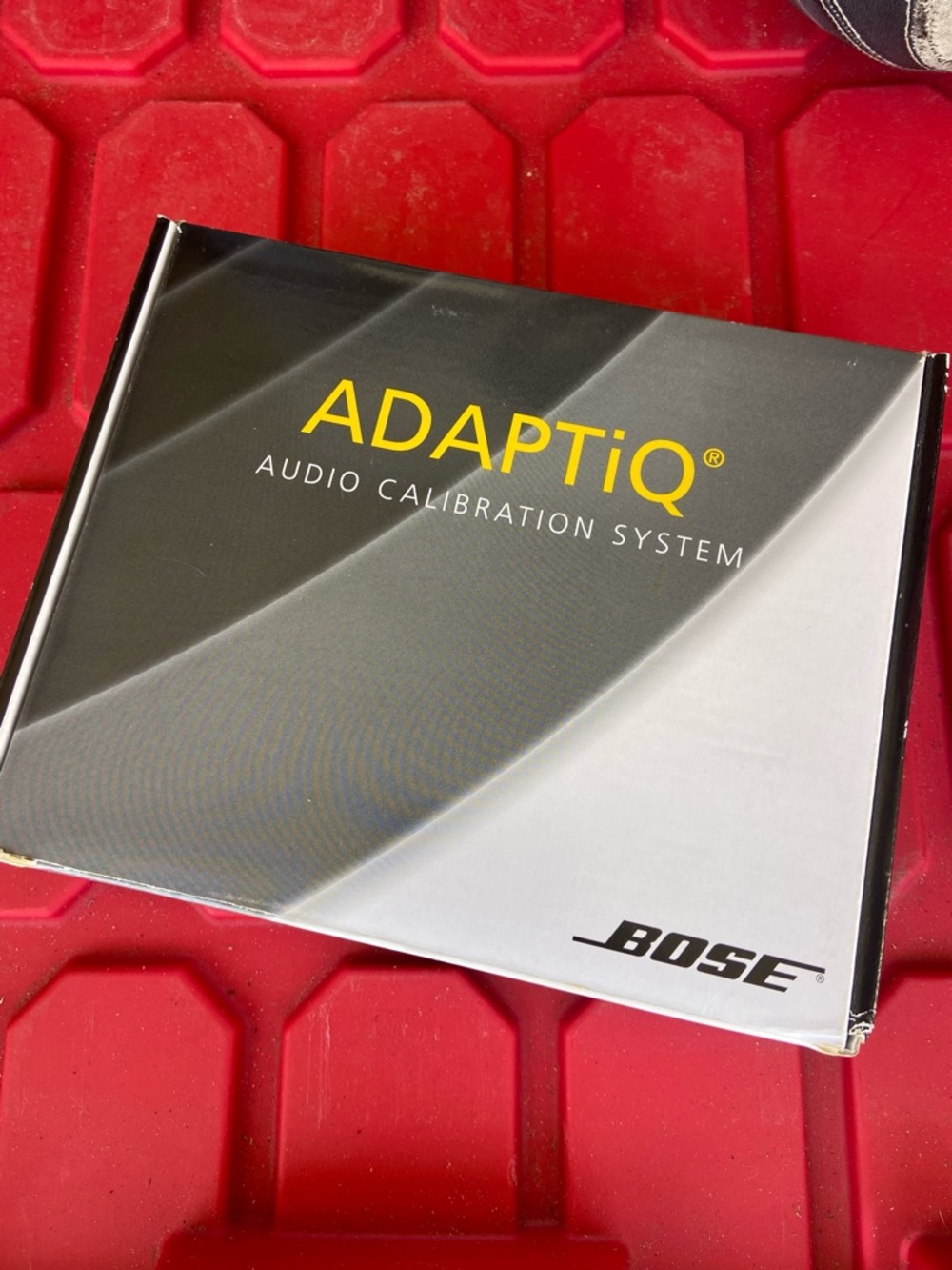 Bose ADAPTIQ audio calibration system